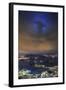 The Shadow of Christ the Redeemer Projected on to Clouds above Rio De Janeiro.-Jon Hicks-Framed Photographic Print