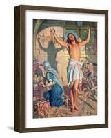 The Shadow of Death, 1870-73-William Holman Hunt-Framed Giclee Print