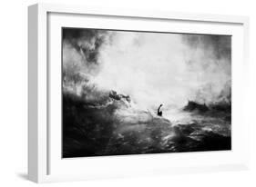 The Shadow Sea-Alex Cherry-Framed Premium Giclee Print