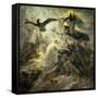 The Shadows of the French Warriors Led by Victory-Anne-Louis Girodet de Roussy-Trioson-Framed Stretched Canvas