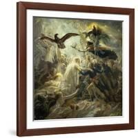 The Shadows of the French Warriors Led by Victory-Anne-Louis Girodet de Roussy-Trioson-Framed Giclee Print