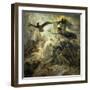 The Shadows of the French Warriors Led by Victory-Anne-Louis Girodet de Roussy-Trioson-Framed Giclee Print