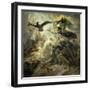 The Shadows of the French Warriors Led by Victory-Anne-Louis Girodet de Roussy-Trioson-Framed Giclee Print