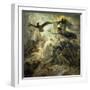 The Shadows of the French Warriors Led by Victory-Anne-Louis Girodet de Roussy-Trioson-Framed Giclee Print