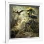 The Shadows of the French Warriors Led by Victory-Anne-Louis Girodet de Roussy-Trioson-Framed Giclee Print