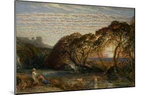 The Shadowy Stream-Samuel Palmer-Mounted Giclee Print