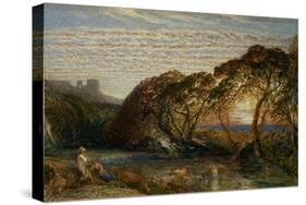 The Shadowy Stream-Samuel Palmer-Stretched Canvas