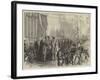 The Shah in Paris-null-Framed Giclee Print