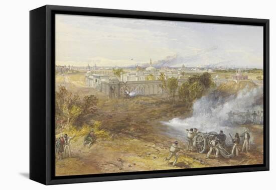The Shah Nujeef-William 'Crimea' Simpson-Framed Stretched Canvas