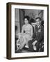 The Shah of Iran Mohamed Reza and His Financee Farah Diba-Loomis Dean-Framed Photographic Print