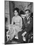 The Shah of Iran Mohamed Reza and His Financee Farah Diba-Loomis Dean-Mounted Photographic Print