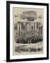 The Shah of Persia at Liverpool-null-Framed Giclee Print