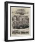 The Shah of Persia at Liverpool-null-Framed Giclee Print