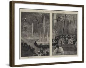 The Shah of Persia at the Crystal Palace-null-Framed Giclee Print