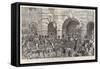 The Shah of Persia in England-null-Framed Stretched Canvas