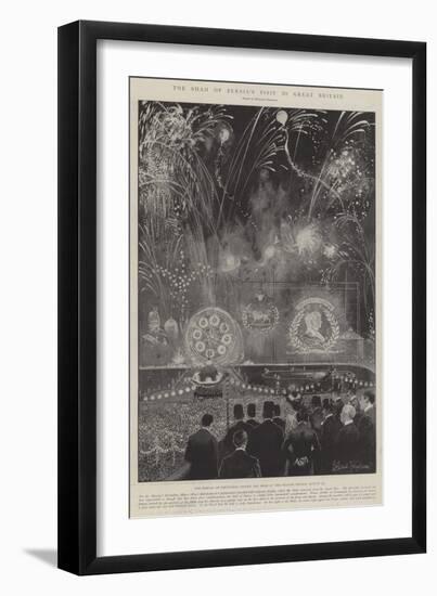 The Shah of Persia's Visit to Great Britain-Joseph Holland Tringham-Framed Giclee Print