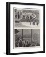 The Shah's Visit to the Crystal Palace-null-Framed Giclee Print