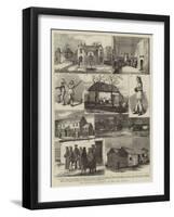 The Shaker Settlement in the New Forest-null-Framed Giclee Print