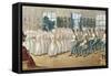 The Shakers Near Lebanon, Published by Currier & Ives, New York-Currier & Ives-Framed Stretched Canvas