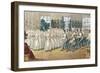 The Shakers Near Lebanon, Published by Currier & Ives, New York-Currier & Ives-Framed Giclee Print