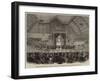 The Shakespeare Commemoration in London, Unveiling a Bust of Shakespeare at the Agricultural Hall-null-Framed Giclee Print