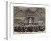 The Shakespeare Commemoration in London, Unveiling a Bust of Shakespeare at the Agricultural Hall-null-Framed Giclee Print