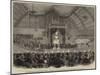 The Shakespeare Commemoration in London, Unveiling a Bust of Shakespeare at the Agricultural Hall-null-Mounted Giclee Print