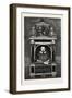 The Shakespeare Memorial Bust and Tablet-null-Framed Giclee Print