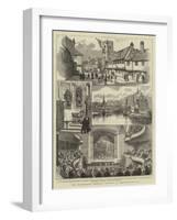 The Shakespeare Memorial Festival at Stratford-On-Avon-null-Framed Giclee Print