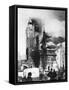 The Shakespeare Memorial Theatre Being Destroyed by Fire, March 1926-null-Framed Stretched Canvas