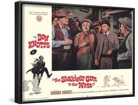 The Shakiest Gun in The West, 1968-null-Framed Art Print