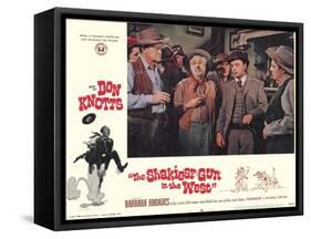 The Shakiest Gun in The West, 1968-null-Framed Stretched Canvas