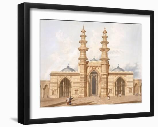 The Shaking Minarets of Ahmedabad-Captain Robert M. Grindlay-Framed Giclee Print