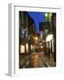 The Shambles at Christmas, York, Yorkshire, England, United Kingdom, Europe-Mark Sunderland-Framed Photographic Print