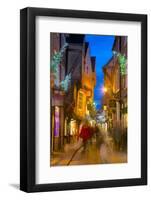 The Shambles at Christmas, York, Yorkshire, England, United Kingdom, Europe-Frank Fell-Framed Photographic Print