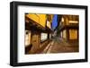 The Shambles at Dusk, York, Yorkshire, England, United Kingdom, Europe-Mark-Framed Photographic Print