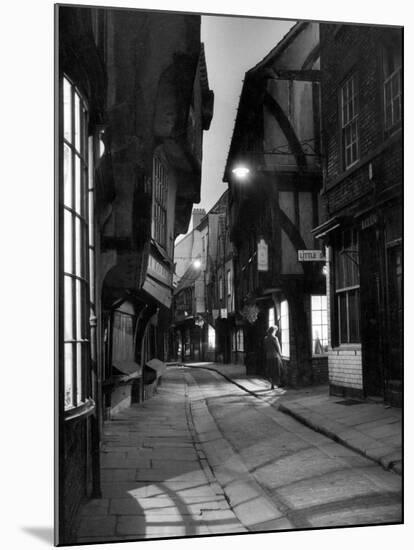 The Shambles by Night-null-Mounted Photographic Print