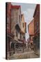 The Shambles, York-Alfred Robert Quinton-Stretched Canvas