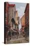 The Shambles, York-Alfred Robert Quinton-Stretched Canvas