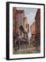 The Shambles, York-Alfred Robert Quinton-Framed Giclee Print