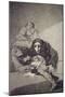 The Shameful One (Capricho No 5)-Francisco de Goya-Mounted Giclee Print