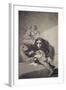 The Shameful One (Capricho No 5)-Francisco de Goya-Framed Giclee Print