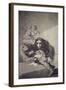 The Shameful One (Capricho No 5)-Francisco de Goya-Framed Giclee Print