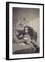 The Shameful One (Capricho No 5)-Francisco de Goya-Framed Giclee Print
