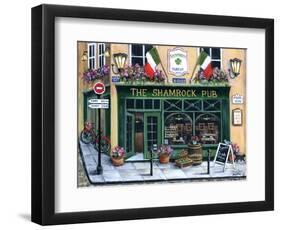 The Shamrock Pub-Marilyn Dunlap-Framed Art Print