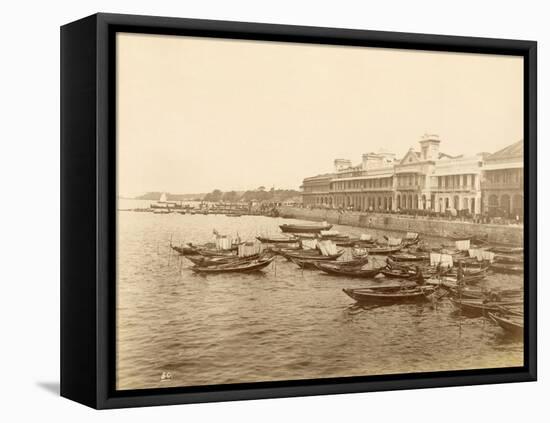 The Shangai "Bund" (China)-null-Framed Stretched Canvas