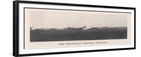 The Shanghai Cricket Ground, China, 1912-null-Framed Giclee Print