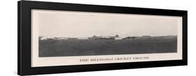 The Shanghai Cricket Ground, China, 1912-null-Framed Premium Giclee Print