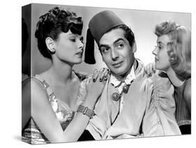 The Shanghai Gesture by Josef von Sternberg with Gene Tierney Victor Mature and Phillis Brooks, 194-null-Stretched Canvas