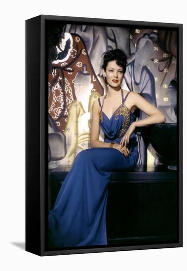 The Shanghai Gesture De Josefvonsternberg Avec Gene Tierney 1941-null-Framed Stretched Canvas